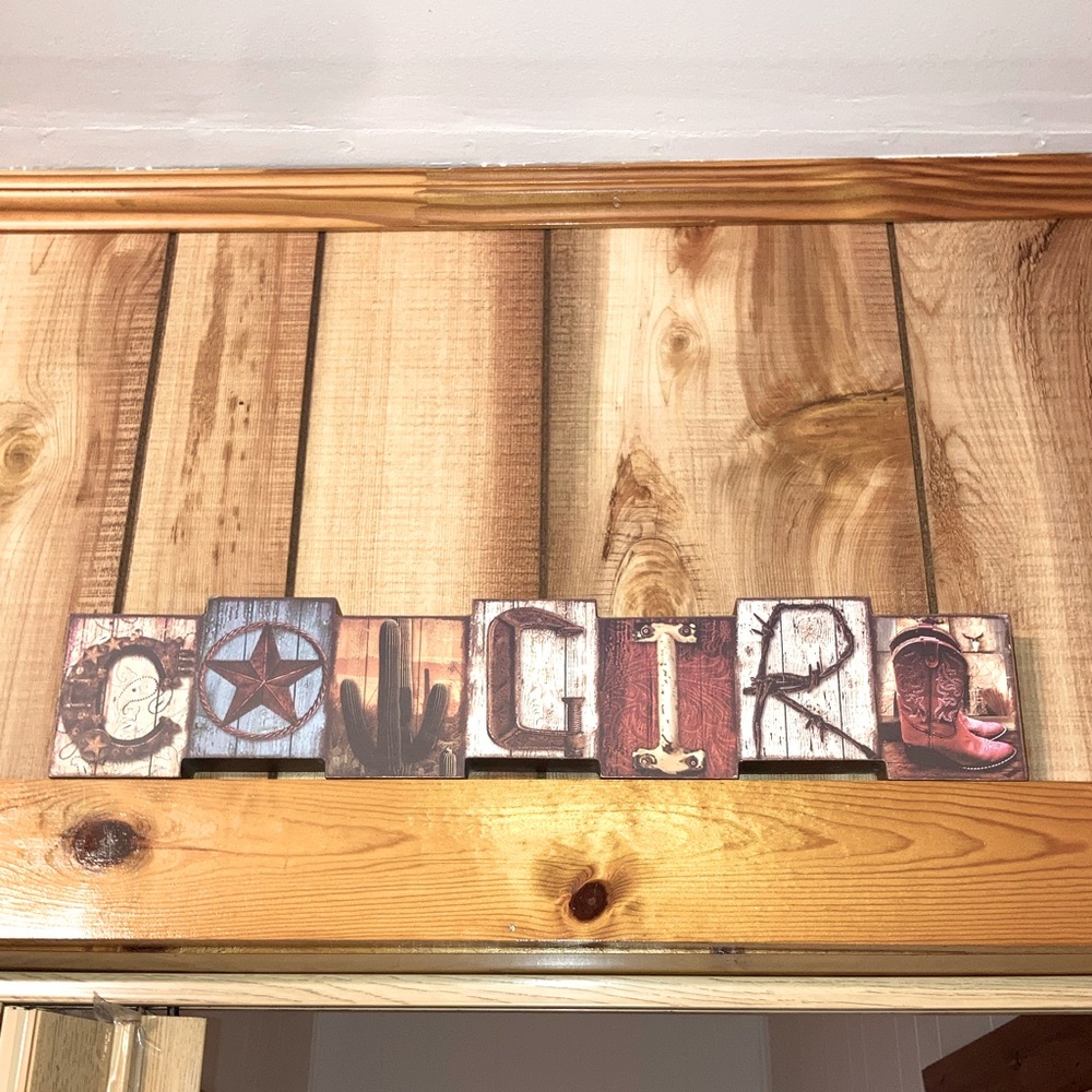 Cowgirl decor